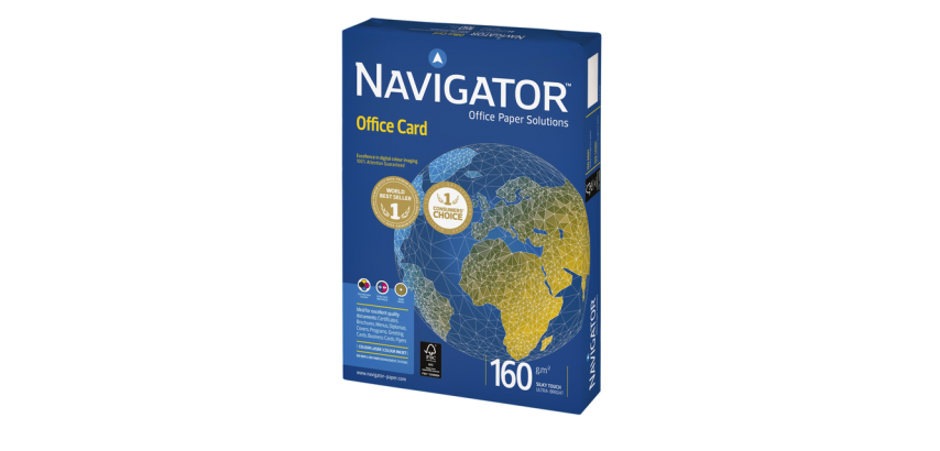 Navigator Office Card Copier Paper A4 160g White 250 Sheets