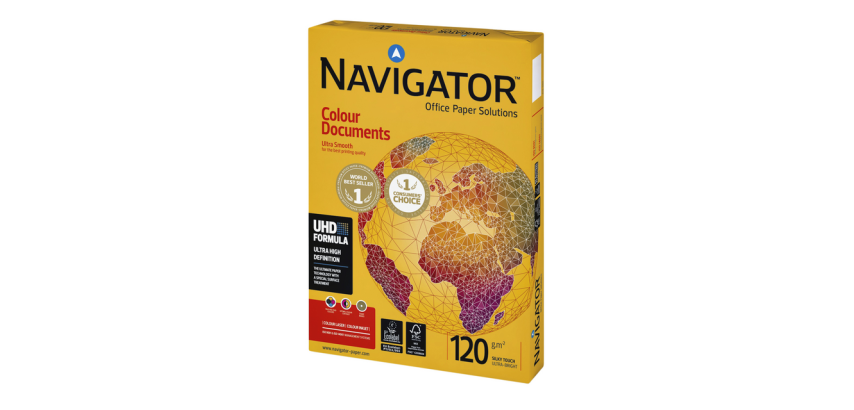 Kopieerpapier Navigator Colour Documents A4 120gr wit 250 vel