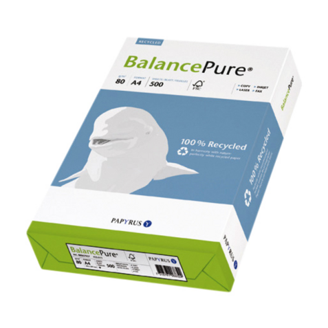 Kopieerpapier Balance Pure A4 80gr wit 500 vel