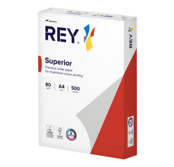 Papier copieur Rey Superior A4 80g blanc 500 feuilles