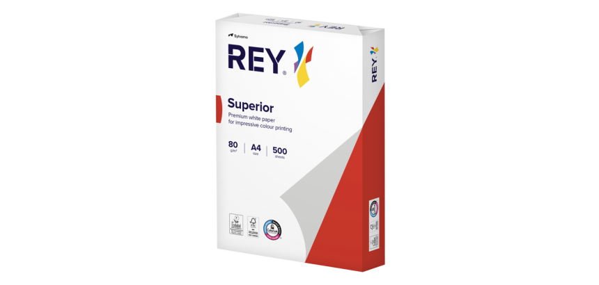 Papier copieur Rey Superior A4 80g blanc 500 feuilles