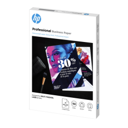 Papier photo laser HP 3VK91A 180g brillant blanc 150 feuilles