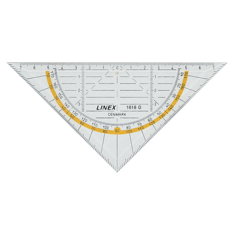 Geodriehoek Linex 1616G