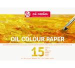Papier peinture à l'huile Talens Art Creation A4 15 feuilles 300g jaune