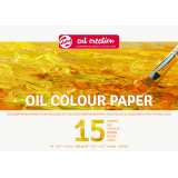 Papier peinture à l'huile Talens Art Creation A4 15 feuilles 300g