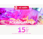 Papier peinture acrylique Talens Art Creation A4 15 feuilles 290g