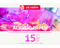 Acrylverfpapier Talens Art Creation A4 15 vel 290gr