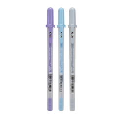 Stylo gel Sakura Gelly Roll Moonlight 06 Calme set 3 couleurs