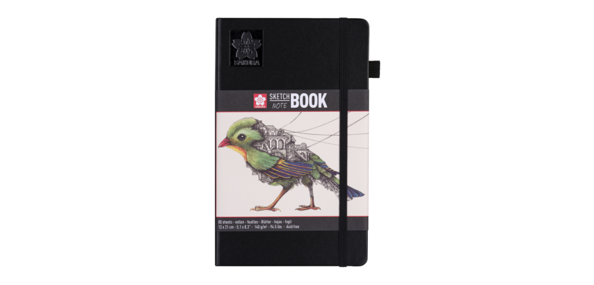 Sakura Sketchbook 130x210mm 140g 80 blank sheets