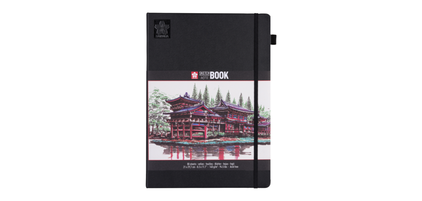 Carnet de croquis Sakura 210x297mm 140g 80 feuilles blanches