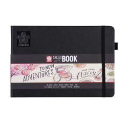 Carnet de croquis Sakura 210x148mm 140g 80 feuilles blanches
