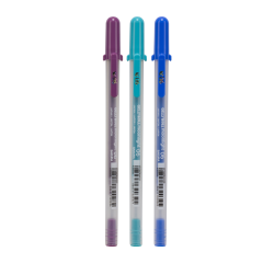 Roller Gel Sakura Gelly Roll Moonlight 06 Galaxy set 3 couleurs