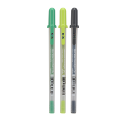 Roller gel Sakura Roll Moonlight 06 Botanic set 3 couleurs