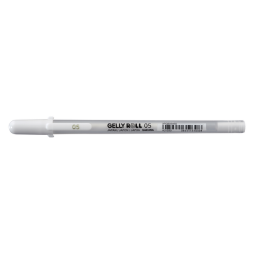 Roller Gel Sakura Gelly Roll Basic 05 0,3mm blanc