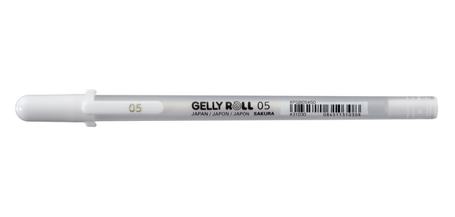 Roller Gel Sakura Gelly Roll Classic 05 blanc