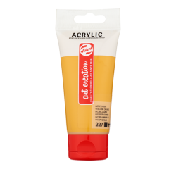 Peinture acrylique Talens Art Creation 227 Jaune ocre tube 75ml