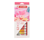 Peinture acrylique Talens Art Creation set 12 couleurs