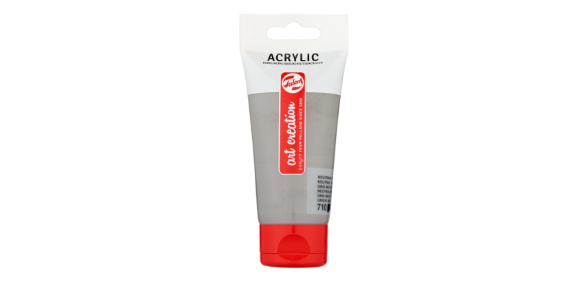 Talens Art Creation Acrylfarbe 710 Neutralgrau Tube 75ml