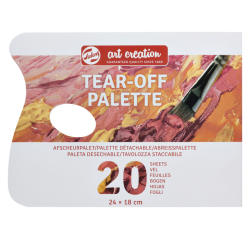 Palette détachable Talens Art Creation 20 feuilles