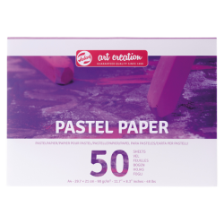 Papier Pastel Talens Art Creation A4 90g 50 feuilles violet