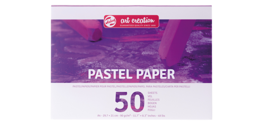 Papier Pastel Talens Art Creation A4 90g 50 feuilles violet