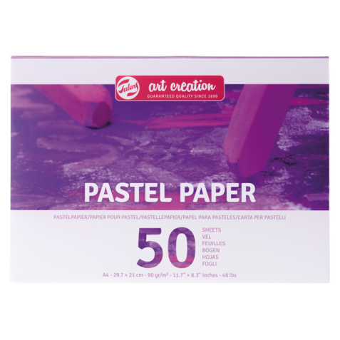 Papier Pastel Talens Art Creation A4 90g 50 feuilles violet