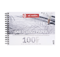 Papier esquisse Talens Art Creation A4 90g 100 feuilles gris