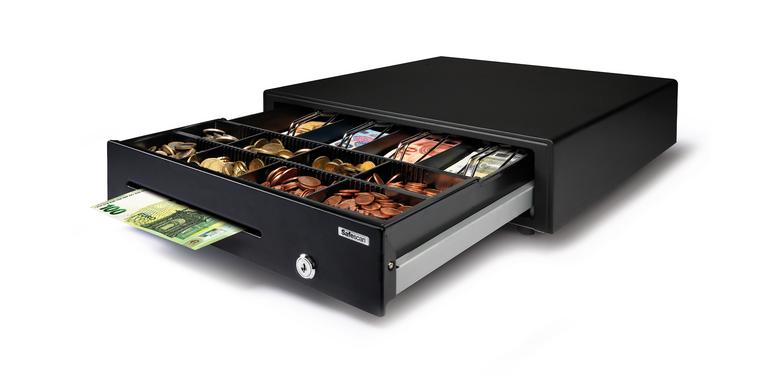 Safescan SD-4141 - Cash drawer 8 coin compartments and 4 for bills - Regular use