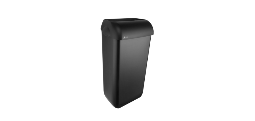 Offener Mülleimer BlackSatino 331830 23 Liter Schwarz