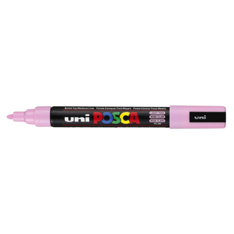 Verfstift Posca PC5M medium lichtroze