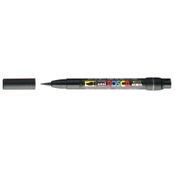 Paintmarker Uni POSCA PCF350 Brush 1-10mm zwart