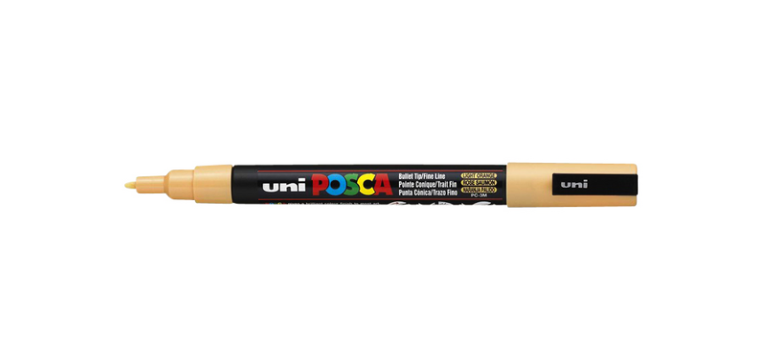 Paintmarker Uni POSCA PC3M fijn zalmroze