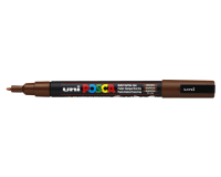 Paintmarker Uni POSCA PC3M fijn bruin