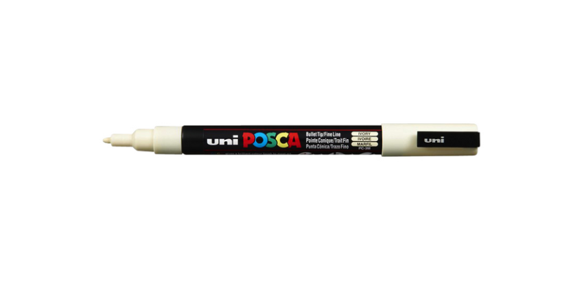 Posca Paint Marker PC3M Fine Ivory