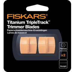 Lame de réserve Fiskars Triple Track Titanium set 2 pièces orange