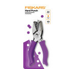 Handpuncher Fiskars M circle 1/8" met SoftGrip paars