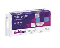 Papier toilette Satino Prestige MT1 071340 3 épaisseurs 250 feuilles blanc