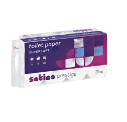 Papier toilette Satino Prestige MT1 071340 3 épaisseurs 250 feuilles blanc