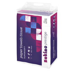 En_essuie-mains coldis pure ouate blanche ecolabel 2plis  20,6x32cm  1 paquet de 120    feuilles