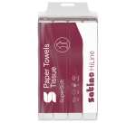 Handdoek Satino PT2 HiLine w-vouw 2-laags 206x320mm 25x120 vel wit 276600