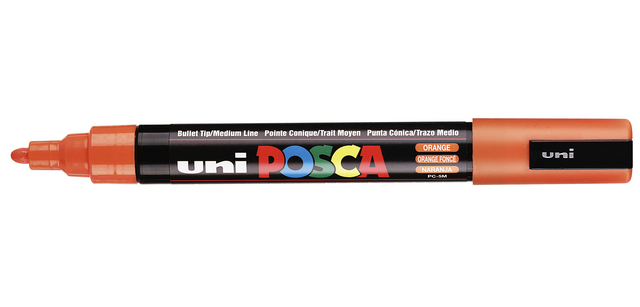 Paintmarker Uni POSCA PC5M medium donkeroranje