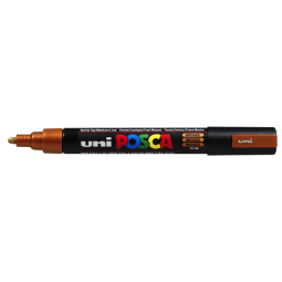 Verfstift Posca PC5M medium brons