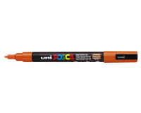 De_rotulador uni posca pc-3m naranja