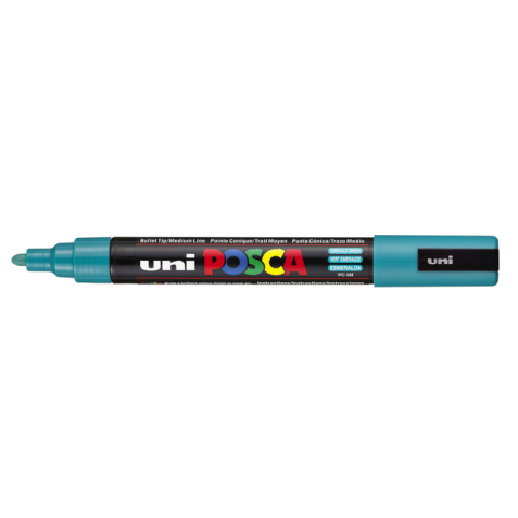 Marqueur peinture Posca PC5M Medium vert émeraude