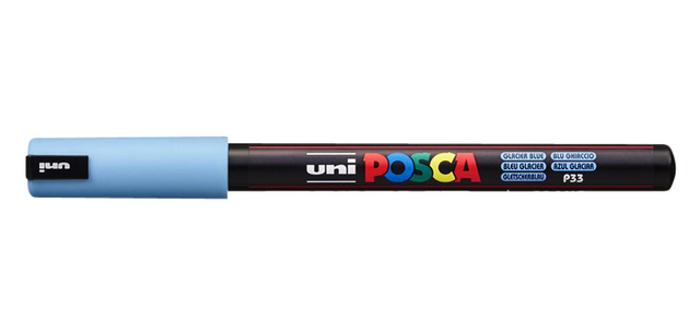 Posca-Marker PC1MR Extra Fein Gletscherblau