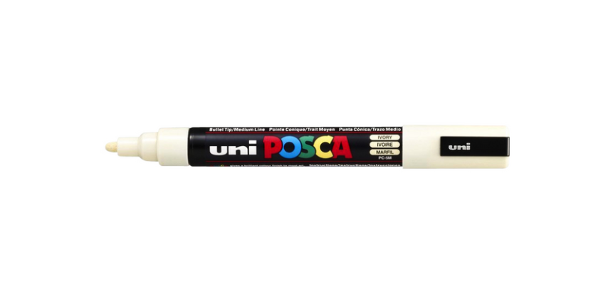 Posca Farbmarker PC5M Mittel Elfenbein