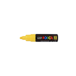 Verfstift Posca PC7M breed geel