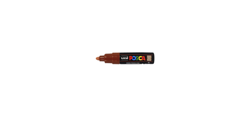 Marqueur peinture Posca PC7M Large marron