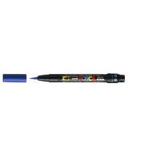 Brushverfstift Posca PCF350 1-10mm donkerblauw