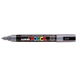 Verfstift Posca PC5M medium grijs